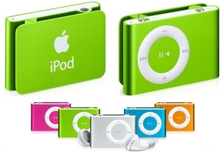 shuffle color foto en Technocracia.com shuffle-color iPod Shuffle a color