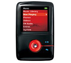 red-creative-zvp Creative Zen V Plus en rojo y negro
