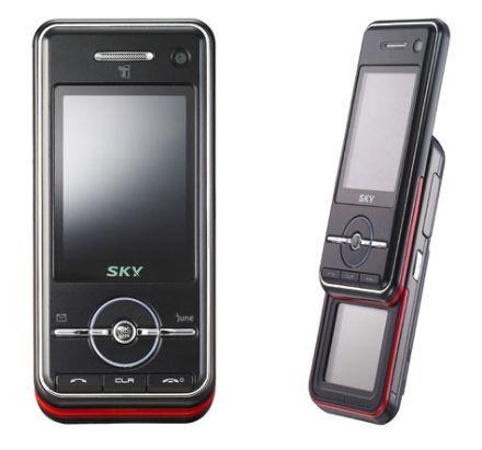 skyim200 foto en Technocracia.com skyim200 Celular con teclado LCD, Pantech SKY IM-R200