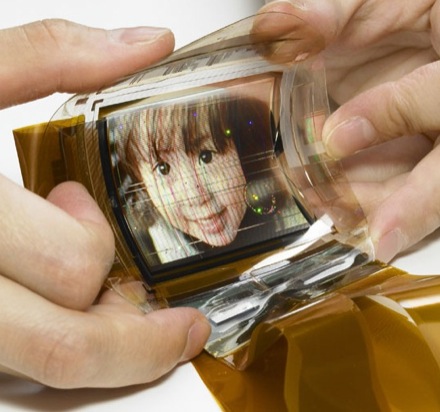 sony full color flexible oled foto en Technocracia.com sony_full_color_flexible_oled La primera pantalla OLED flexible con 16.7 millones de colores