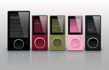 new zune family foto en Technocracia.com Familia Zune