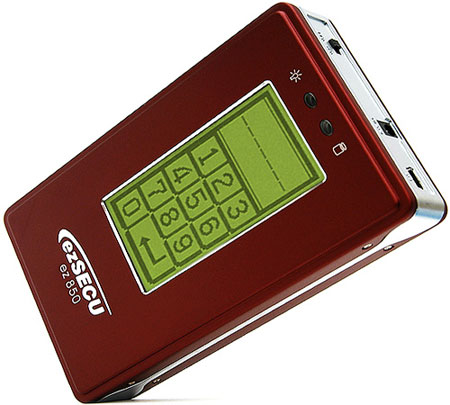 ez850 Enclosure de Disco Duro con Pantalla Táctil