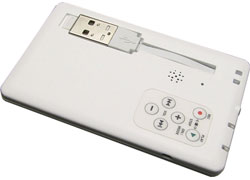 bcmp3-2 Un reproductor MP3 del tamaño de una tarjeta de crédito
