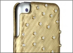 delujo180108 2 De Lujo : Forro de iPhone en Oro y Diamantes