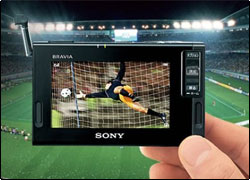 braviaportatil Sony Bravia de bolsillo