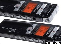 yamaha-pocketrack Grabadora de bolsillo Yamaha Pocketrak 2G