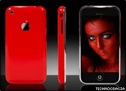 ¿Será este el nuevo iPhone 3G rojo?