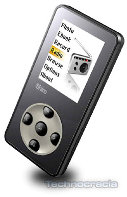 shirosqs Shiro SQ S, reproductor MP3 perpetuo