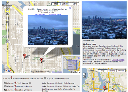 cammap_cameras cammap cameras Link de Interés : CamMap, el cruce de Google Maps y una Webcam
