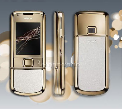 nokia8800gold De Lujo : Nokia 8800 de 18 kilates