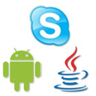 Skype para Andorid y teléfonos con Java