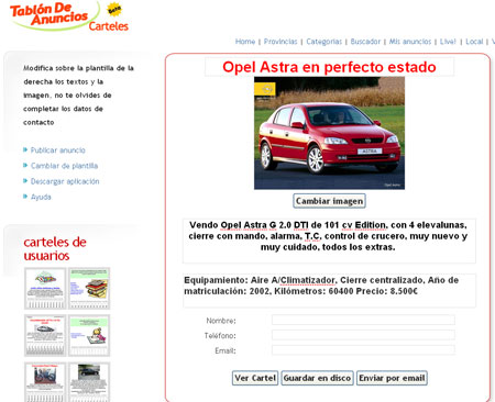 carteles carteles Link de interés : Generador de Carteles