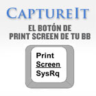 CaptureIt, te permite hacer capturas de pantalla en tu BlackBerry