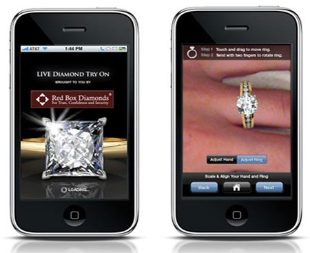 ldt De Lujo : Compra tu anillo de compromiso con tu iPhone
