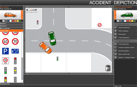 accidentsketch AccidentSketch, más fácil explicar un accidente, imposible